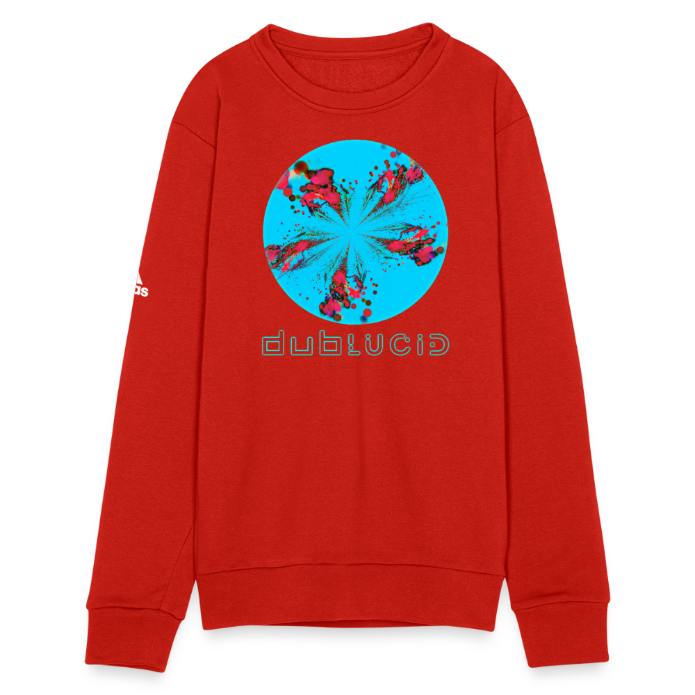 Sirius - Adidas Unisex Fleece Crewneck Sweatshirt - red